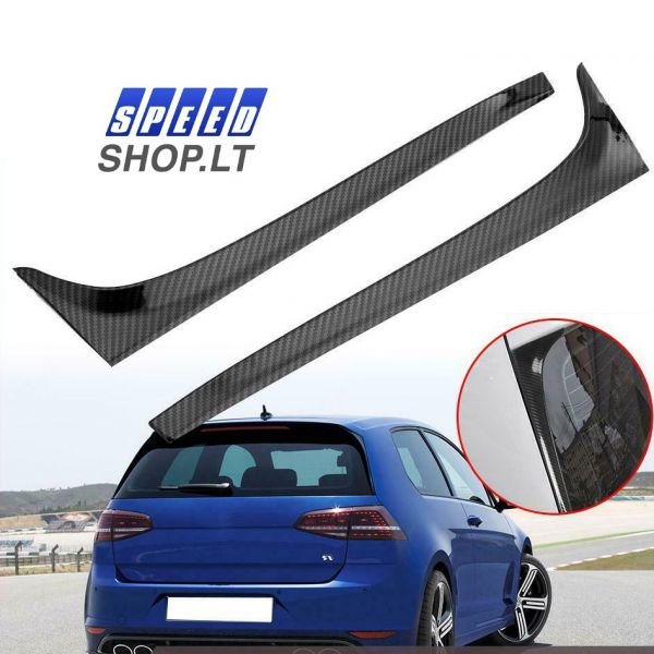 Golf 7 galinio stiklo spoileriai